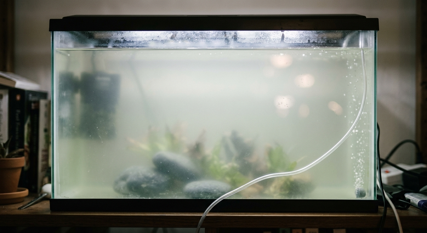 Eau trouble dans l’aquarium : causes et solutions