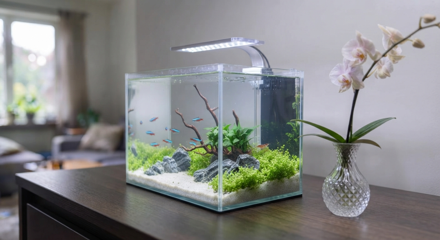 Combien de poissons dans un aquarium de 60 litres ?
