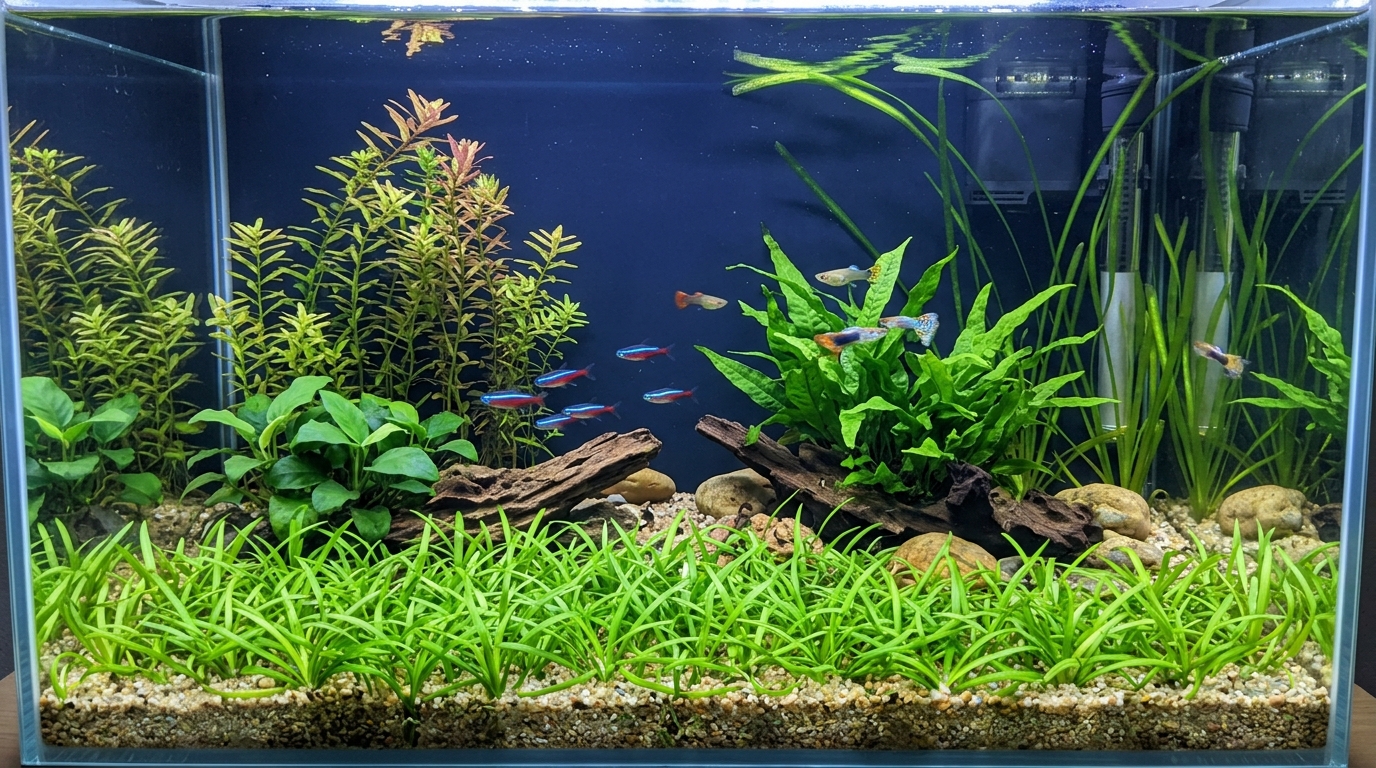 Quelles sont les meilleures plantes d&rsquo;aquarium pour débutant ?